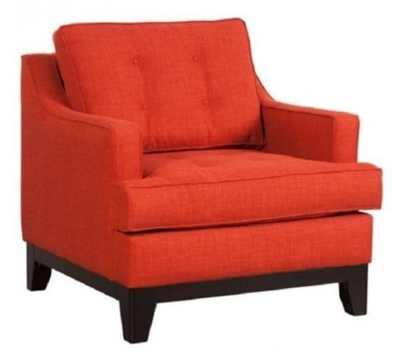 parnian_furniture_seating_chair_armchairs_modern_orange_tufted_armchair