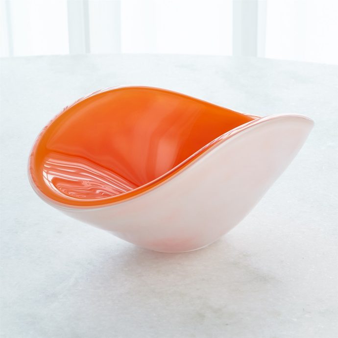 pinched_cased_glass_bowl_orange_parnian_furnniture