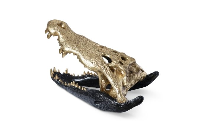 crocodile-skull-gold-sculpture_parnian_furniture