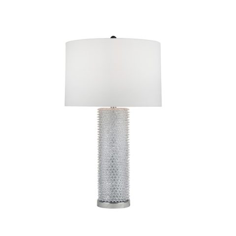 resin_spiked_table_lamp_silver_parnian_furniture
