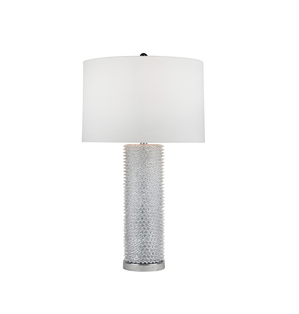 resin_spiked_table_lamp_silver_parnian_furniture