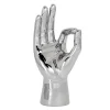 gesture_hand_silver_ceramic_decor_sculpture_leila_parnian_art_parnian_furniture