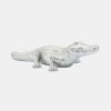 polyresin_crocodile_figurine_silver_parnian_furniture