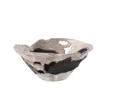 contemporary-nickel-and-black-bowl-small_parnian_furniture_tabletop_accessories